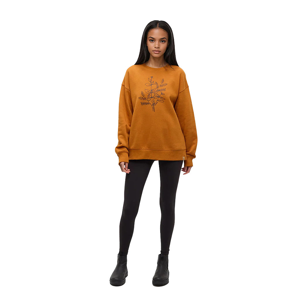 Chandail à manches longues Tentree Autumn Flora Crew (femmes)