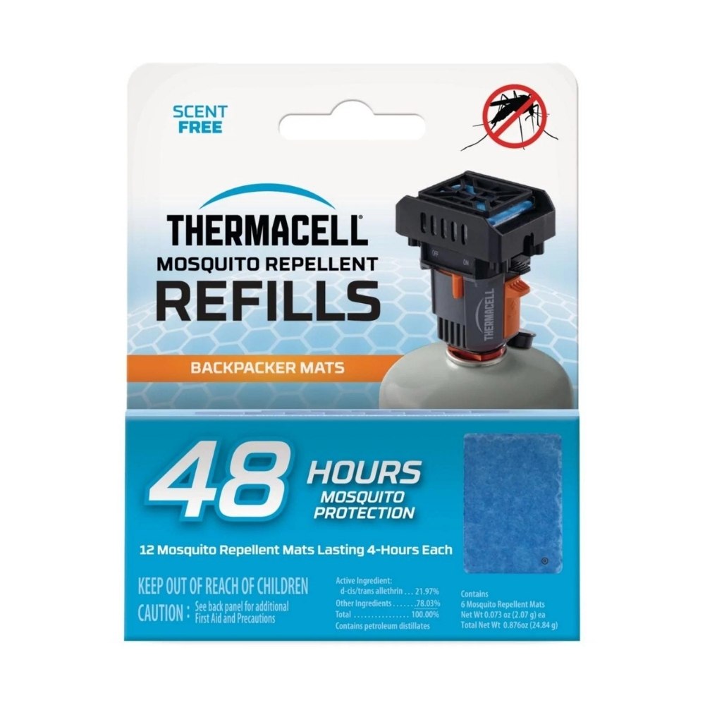 Plaquette de recharges pour chasse-moustiques Thermacell Backpacker