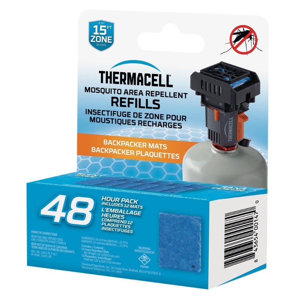 Plaquette de recharges pour chasse-moustiques Thermacell Backpacker