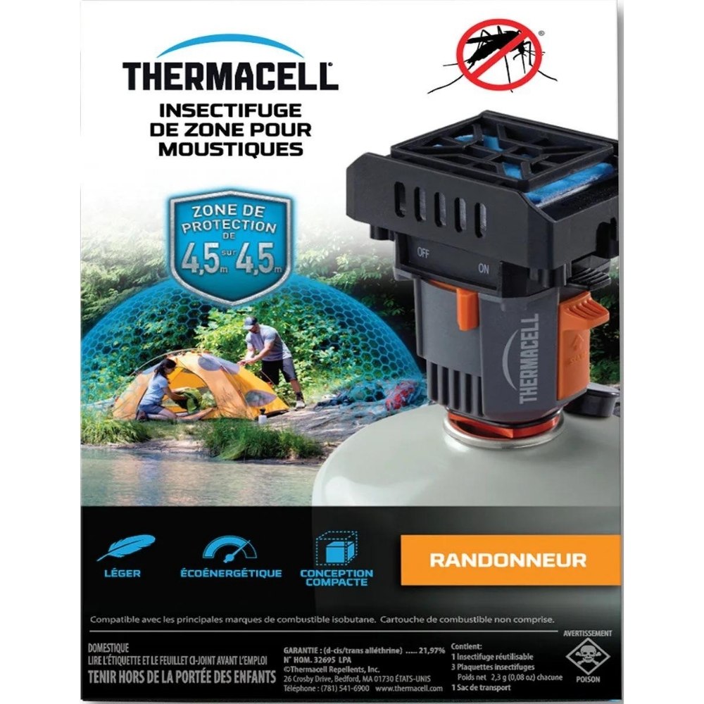 Appareil chasse-moustiques Thermacell Backpacker