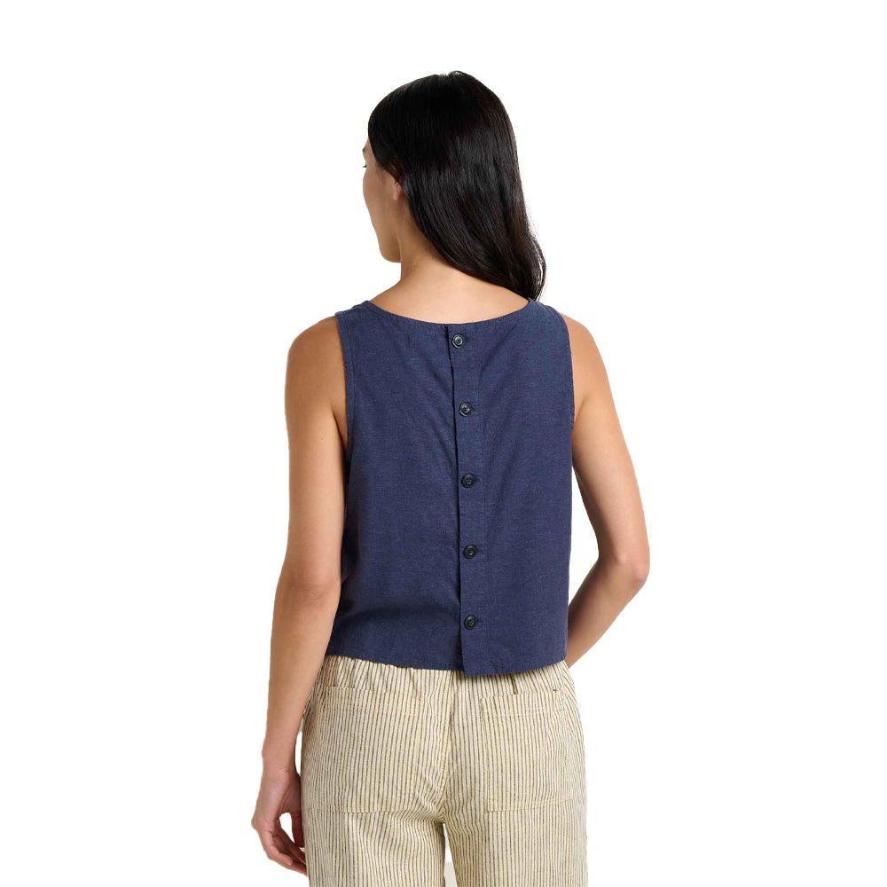 Toad & Co W's Taj Hemp Button Back Tank