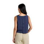 Toad & Co W's Taj Hemp Button Back Tank