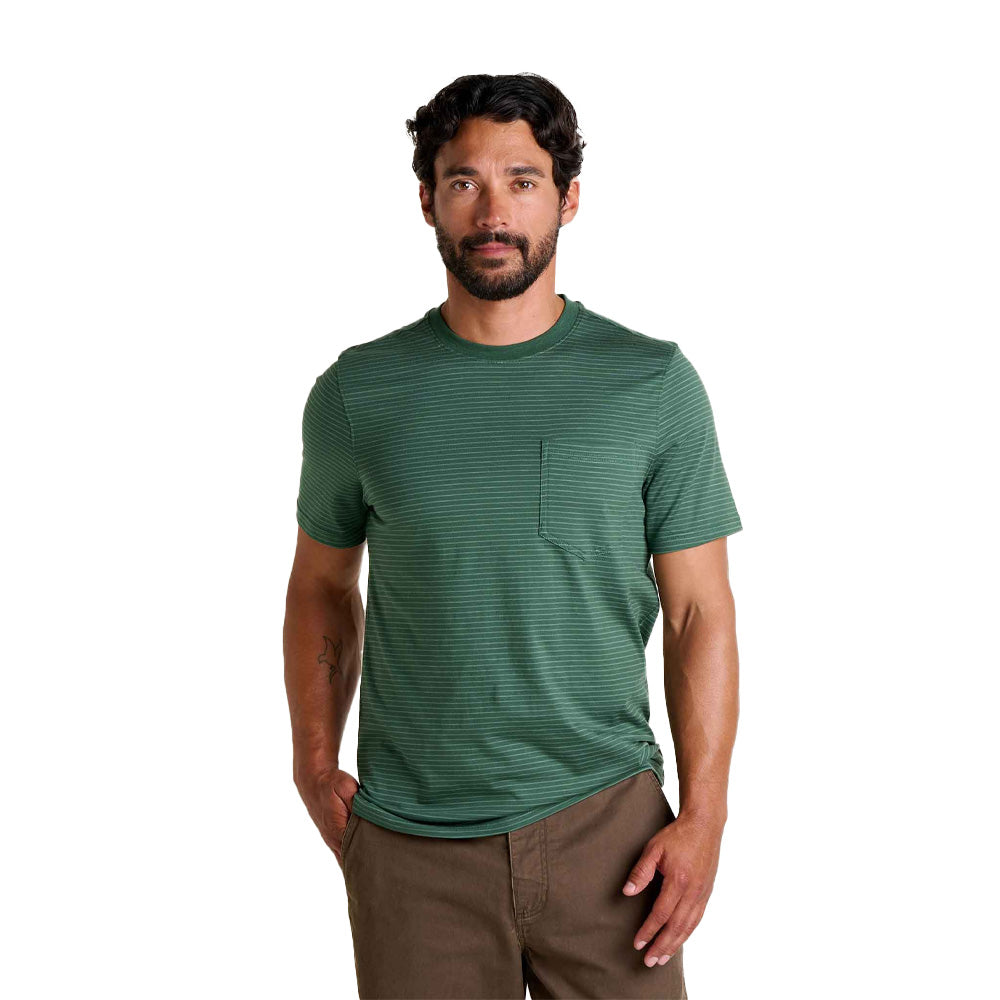 T-shirt Toad & Co Tempo Crew (hommes)