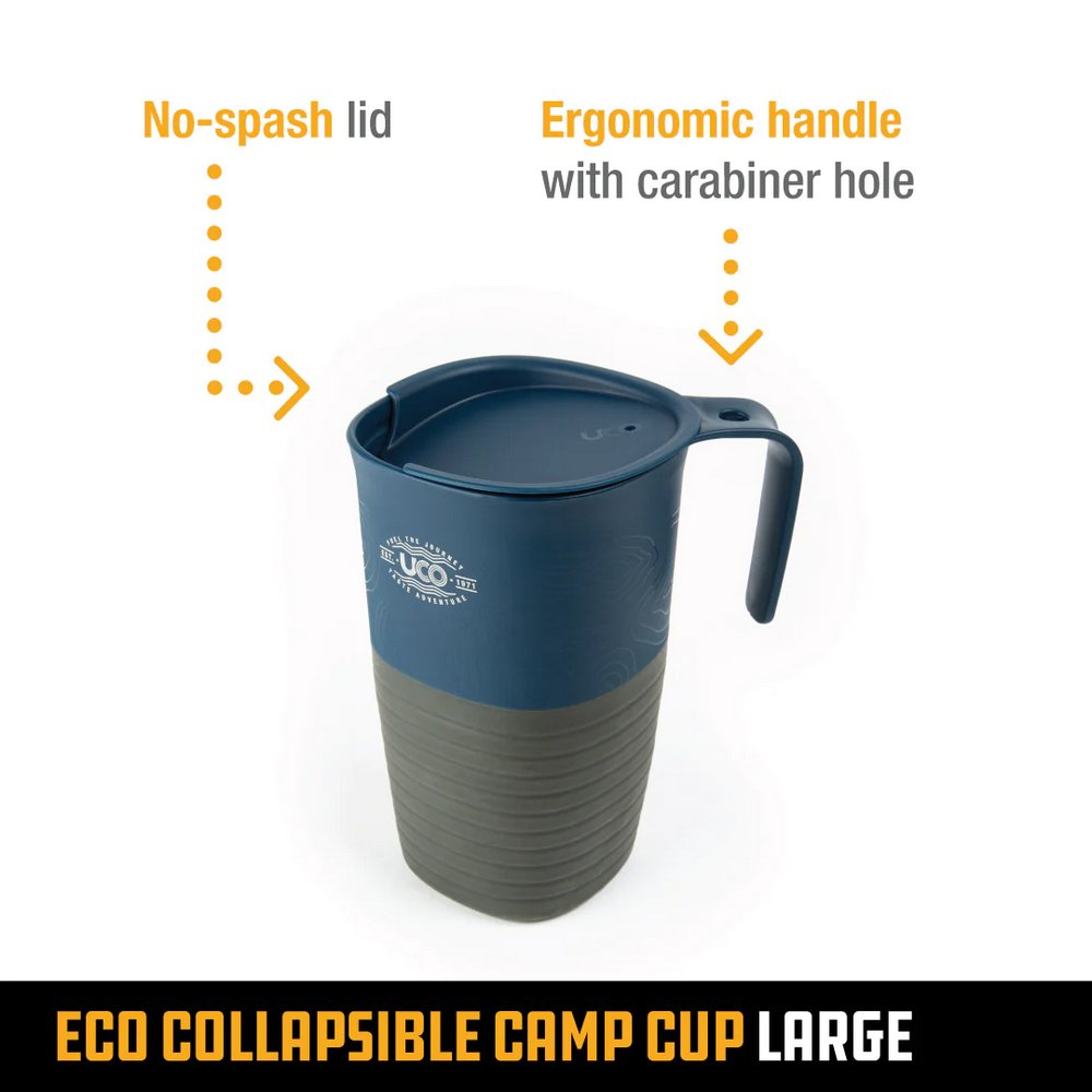 Tasse rabattable UCO Eco Camp – Grande