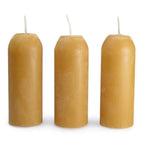 Ensemble de trois chandelles UCO 12-Hour Natural Beeswax