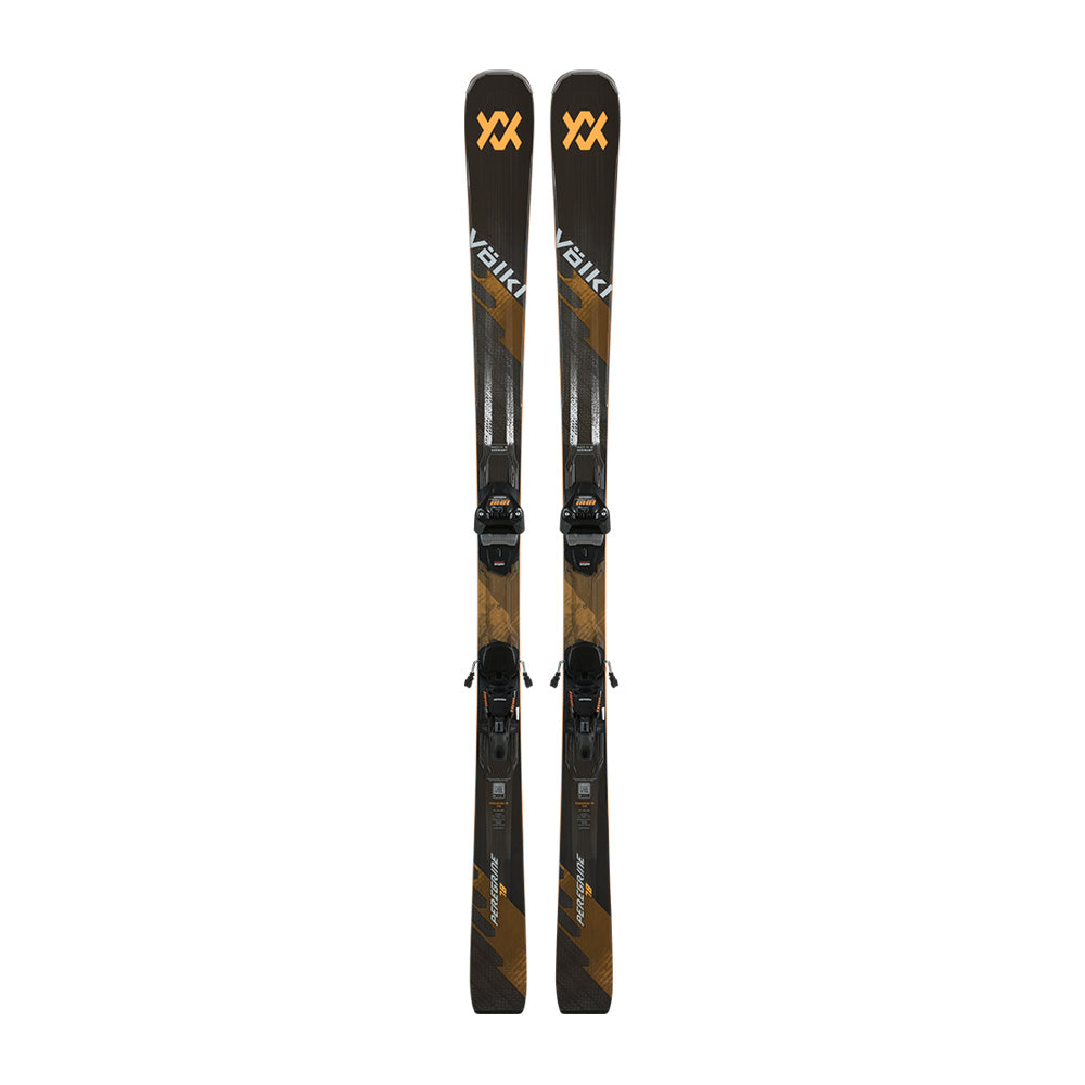 Skis alpins Volkl Peregrine 78 avec fixations Lowride 11 TCX