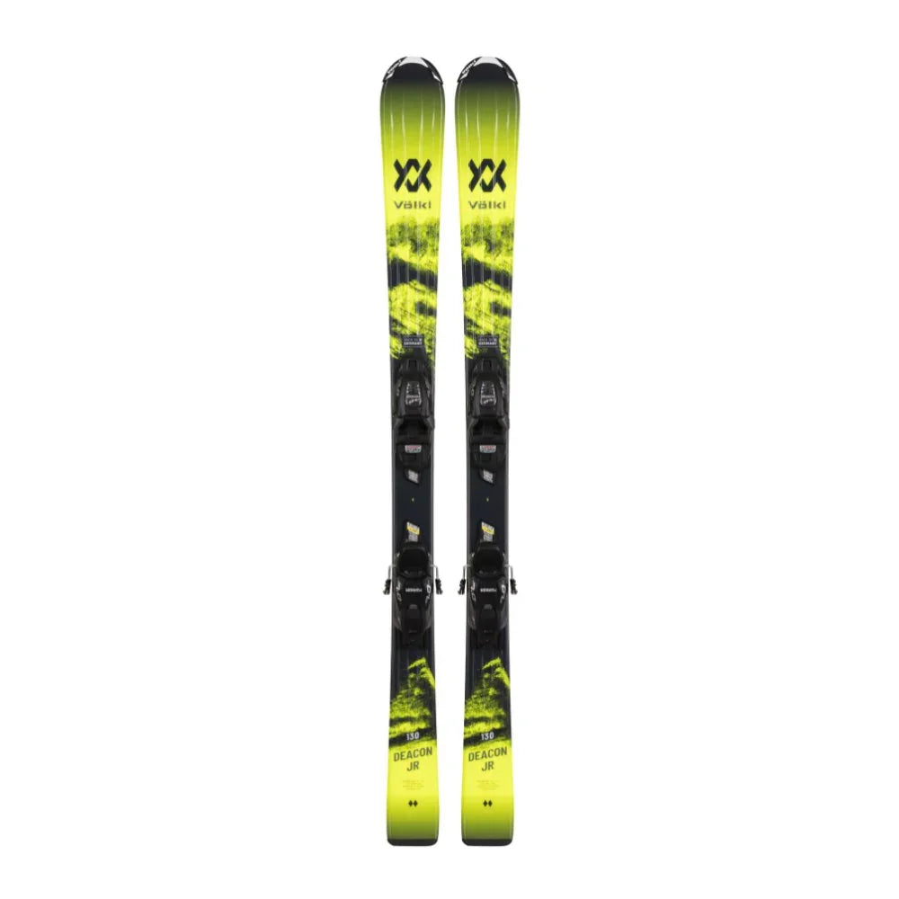 Volkl Juniors' Deacon JR Alpine Skis + 4.5 vMotion 4.5 Bindings