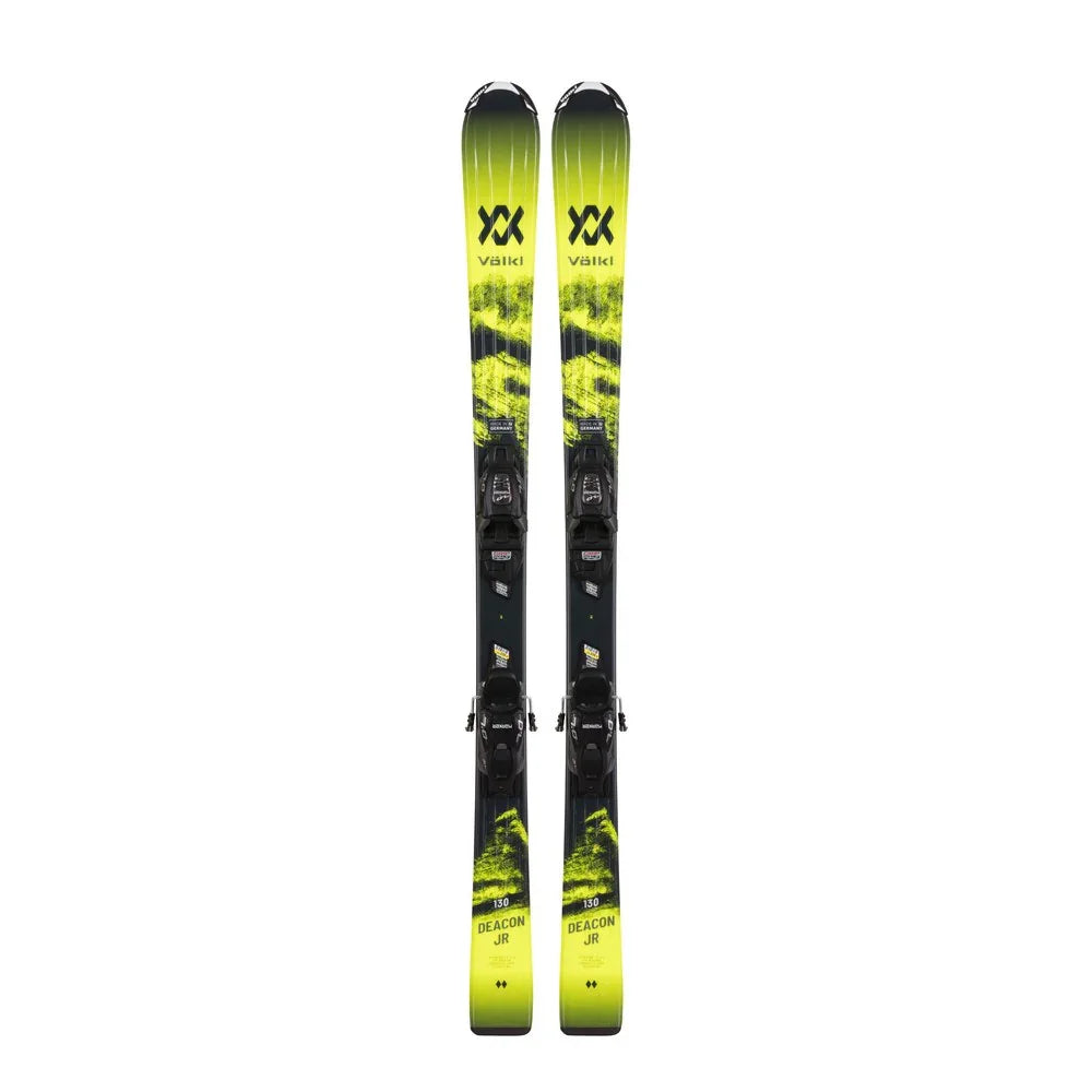Völkl Juniors' Deacon JR Alpine Skis with 7.0 vMotion JR Binding
