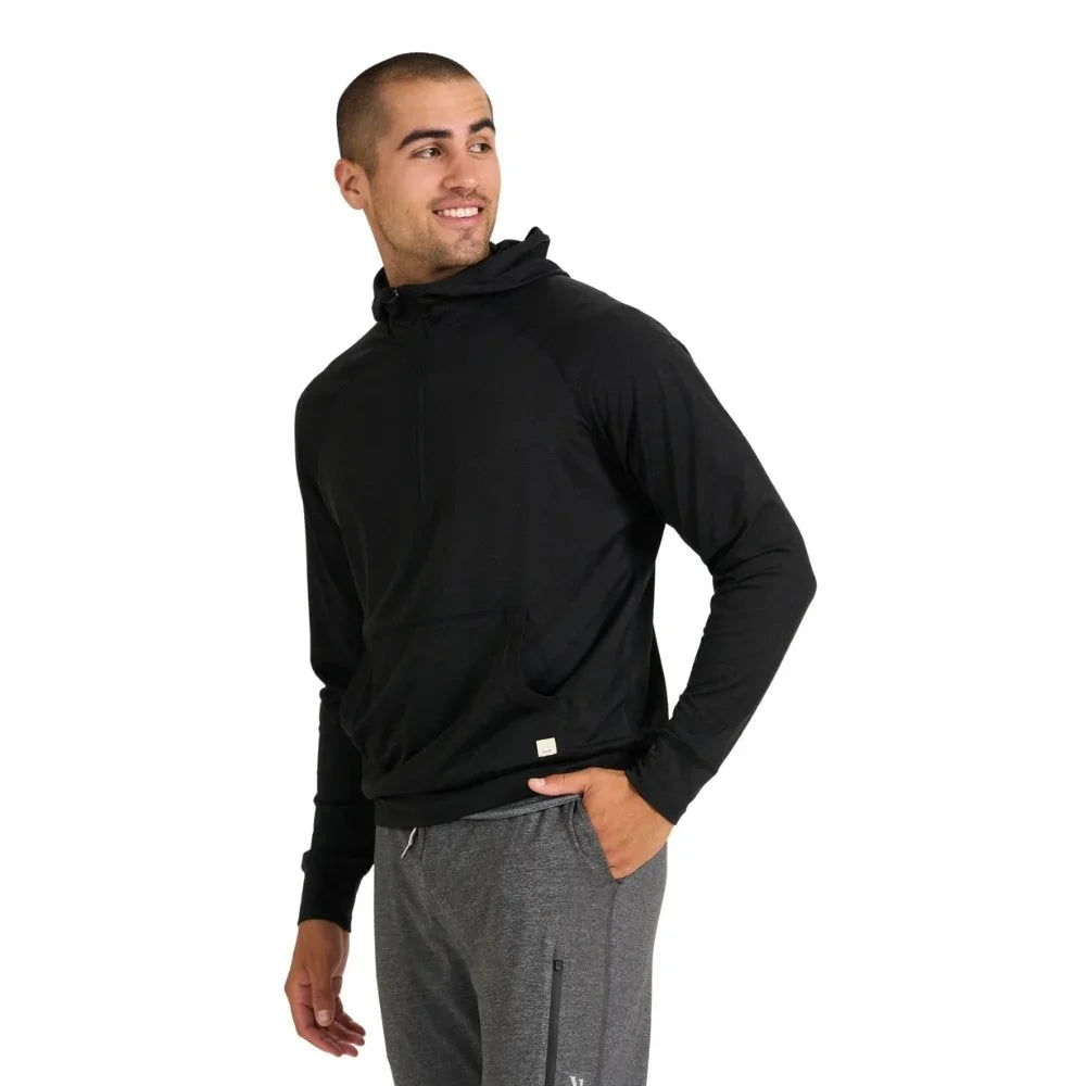 Chandail à capuchon Vuori Ponto Performance 1/2 Zip (hommes)