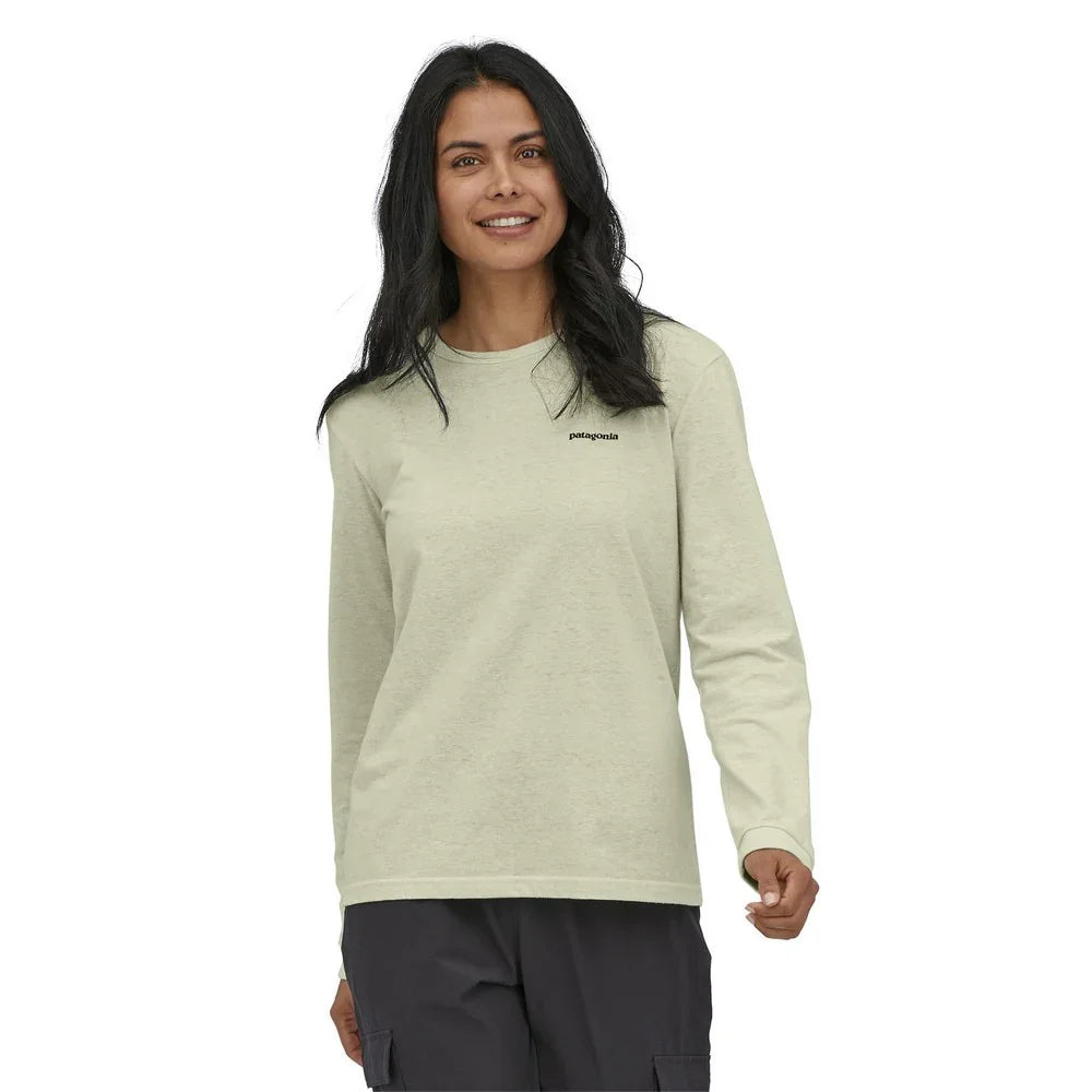 Patagonia W's P-6 Logo Responsibili-Tee Long Sleeve Shirt