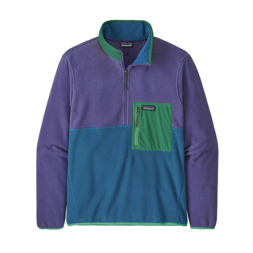 Chandail en laine polaire Patagonia Microdini 1/2 Zip (hommes)