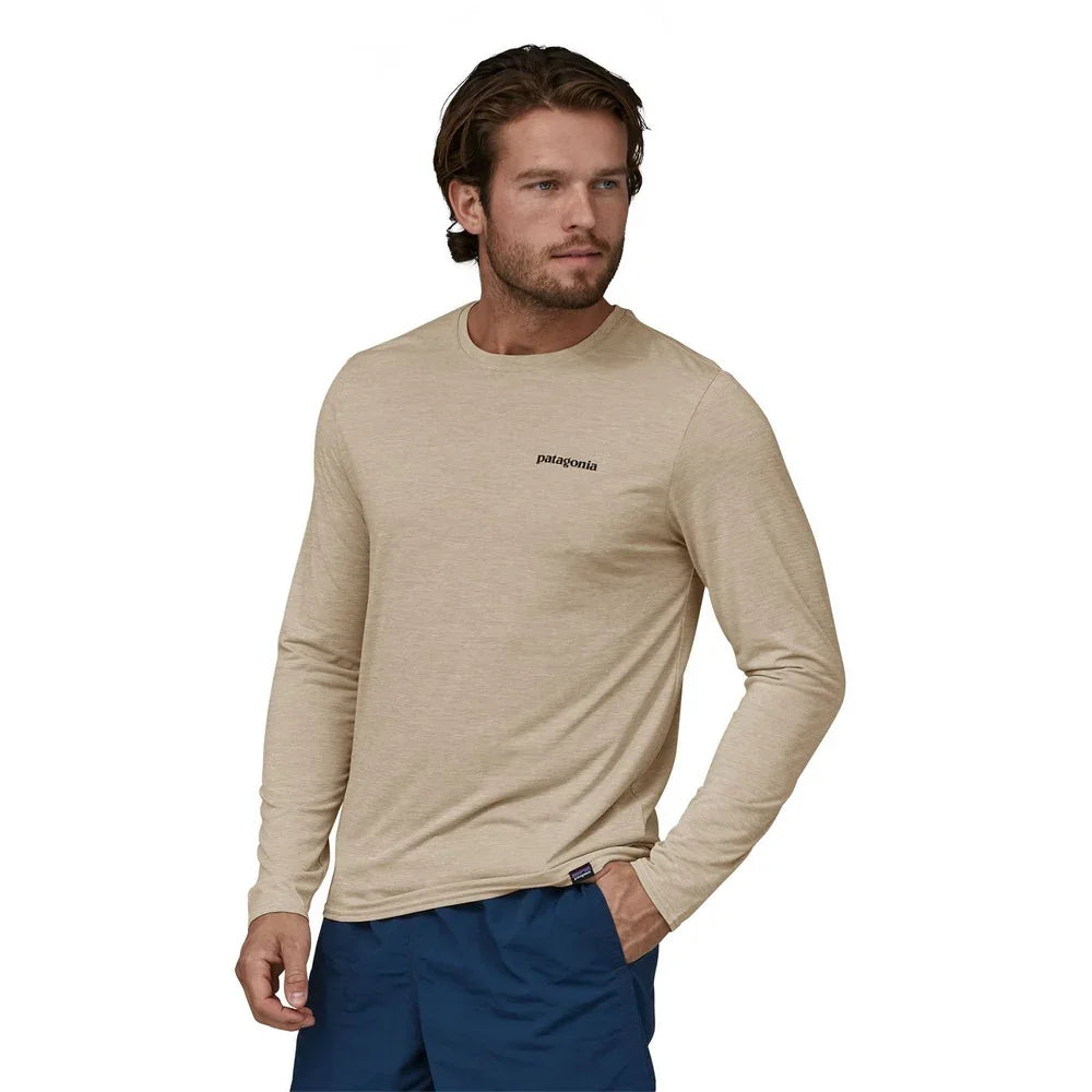 Chandail à manches longues Patagonia Capilene Cool Daily - Vagues (hommes)