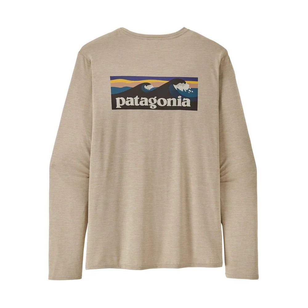 Chandail à manches longues Patagonia Capilene Cool Daily - Vagues (hommes)