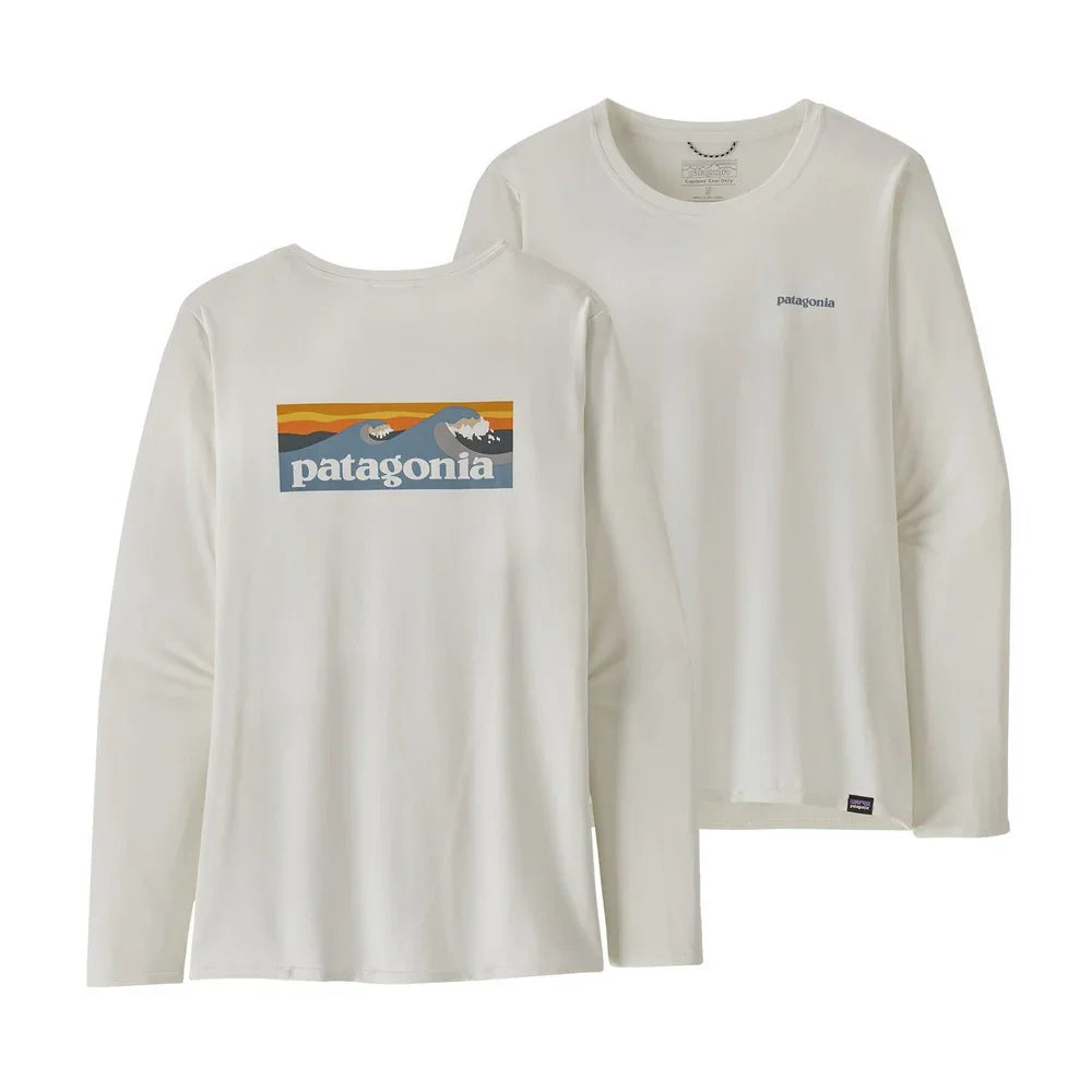 Patagonia W's Long Sleeve Capilene Cool Daily T-Shirt - Waters