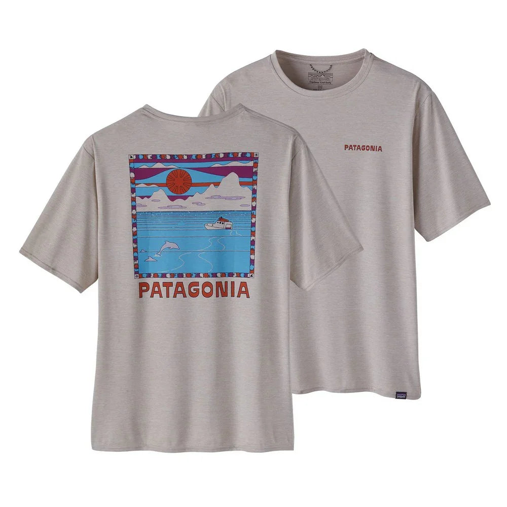 T-shirt Patagonia Capilene Cool Daily - Vagues (hommes)