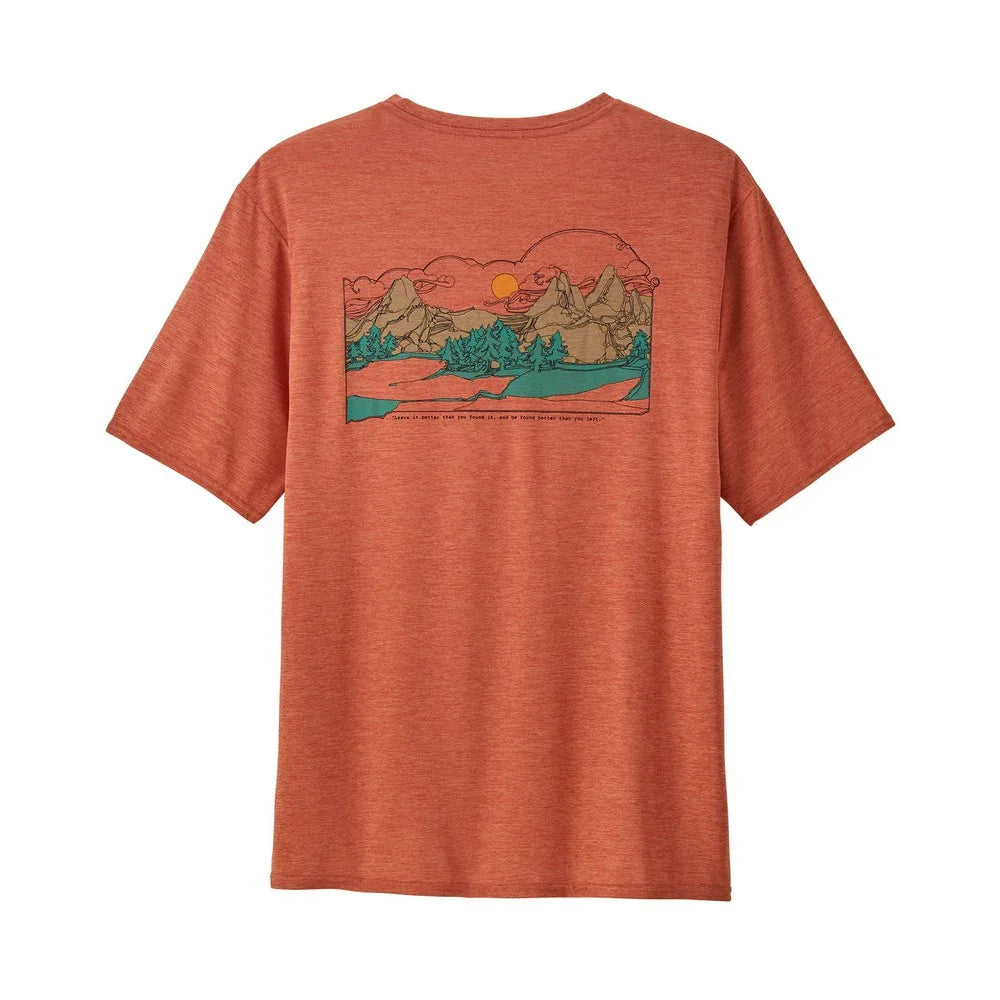 T-shirt Patagonia Capilene Cool Daily Graphic - Lands (hommes)