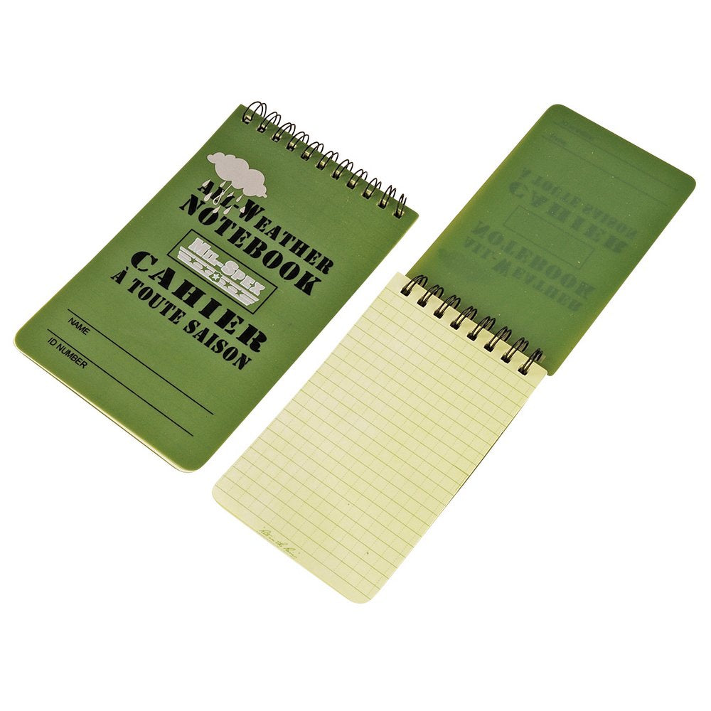World Famous Waterproof Notebook