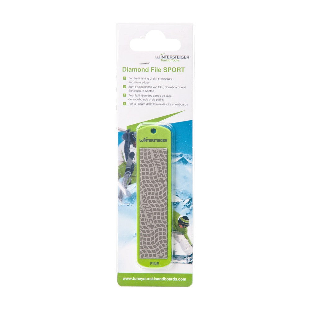 Wintersteiger Diamond Sport File – Grain 200 Features: 70 mm file Grit 200 For edge finishing Best used with water