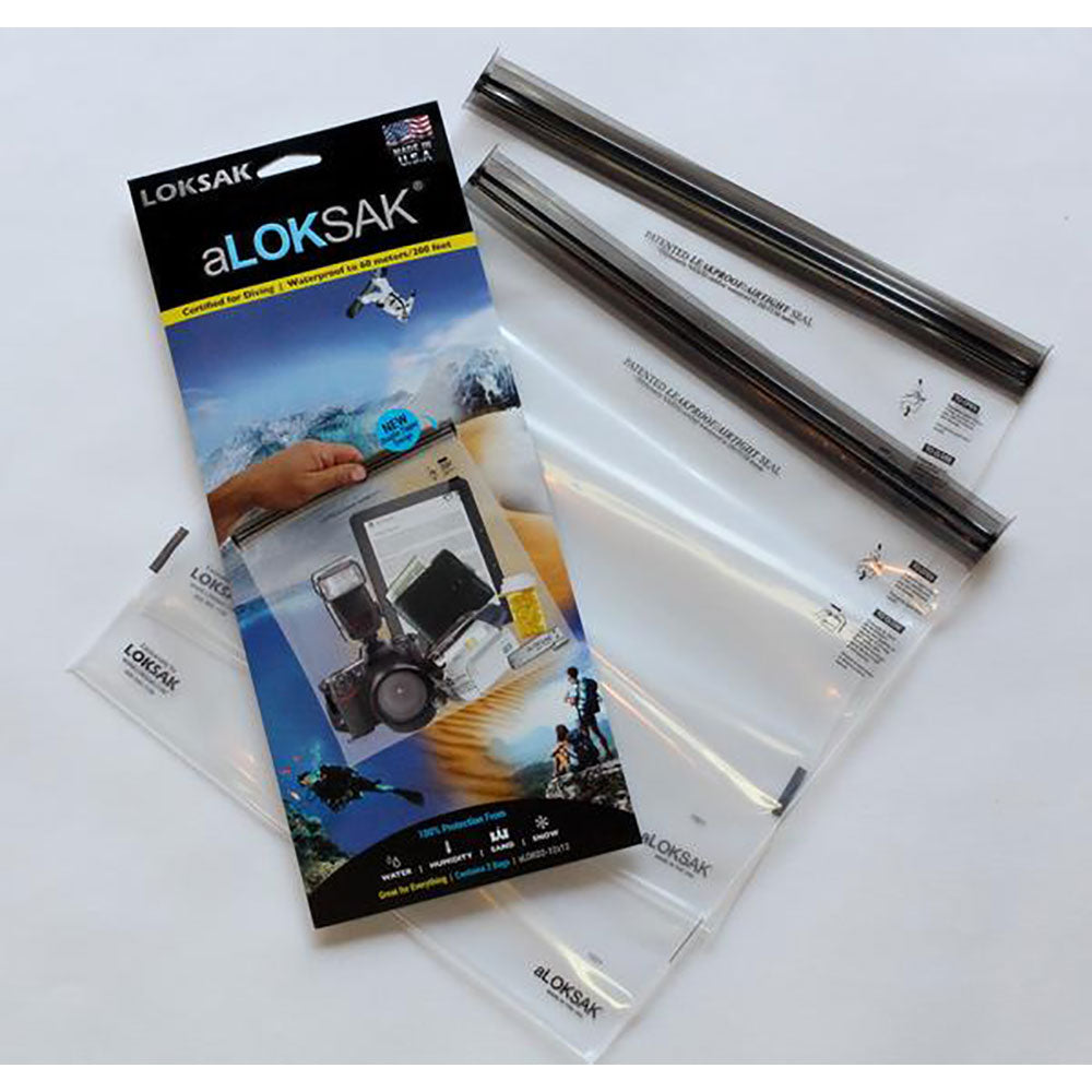 Sacs étanches Aloksak de Loksak 30,5 x 31,8 cm (contient 2 sacs)