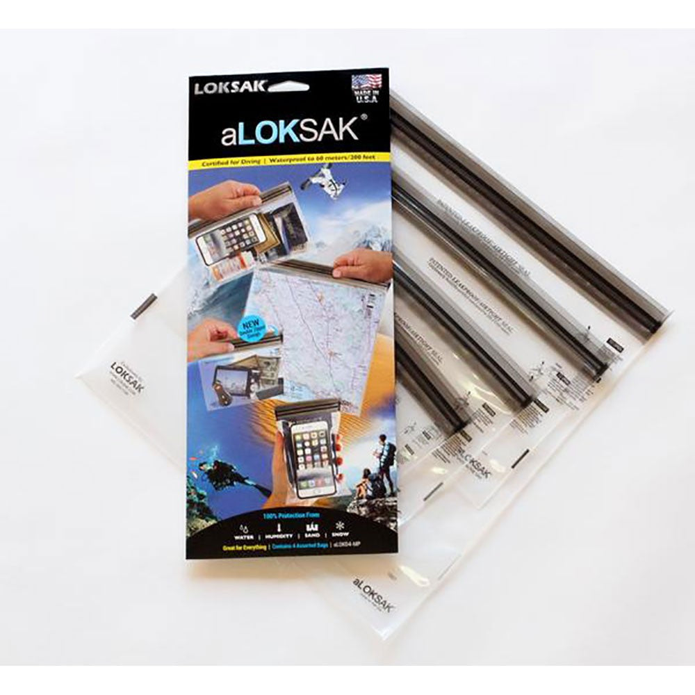 Loksak Aloksak Waterproof Assorted MP Bags (Contains 2 bags)