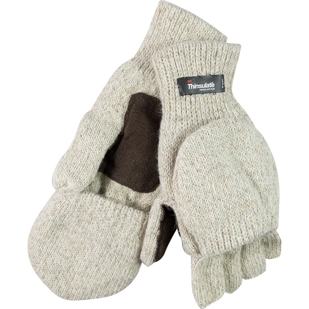 Auclair M's Avalon Ragg Wool Fliptop Mittens