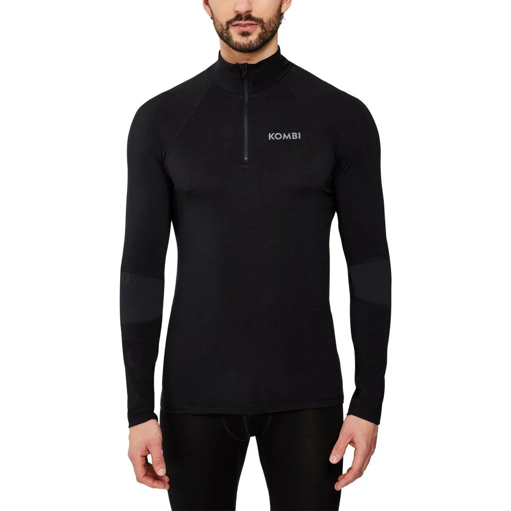 Chandail à demi-fermeture éclair Kombi MerinoMix Active (hommes)