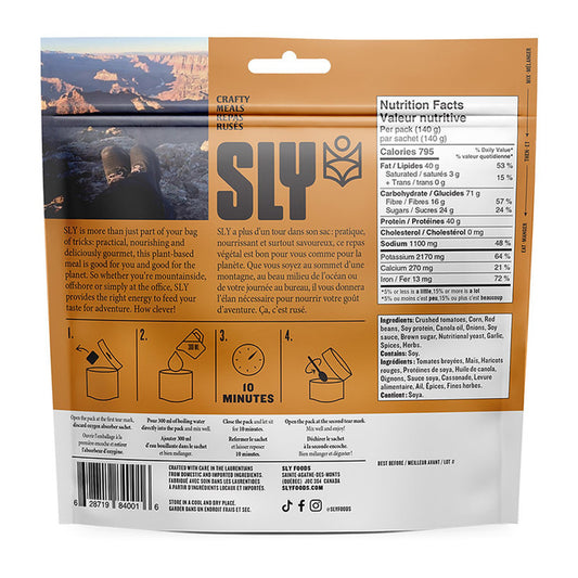 Chili – Sly Foods Freeze-Dried Meals