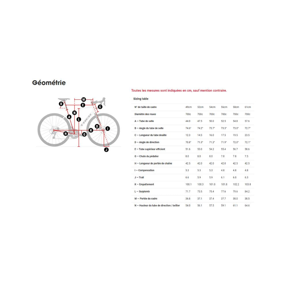 Vélo de route Trek Domane AL 5 4e génération