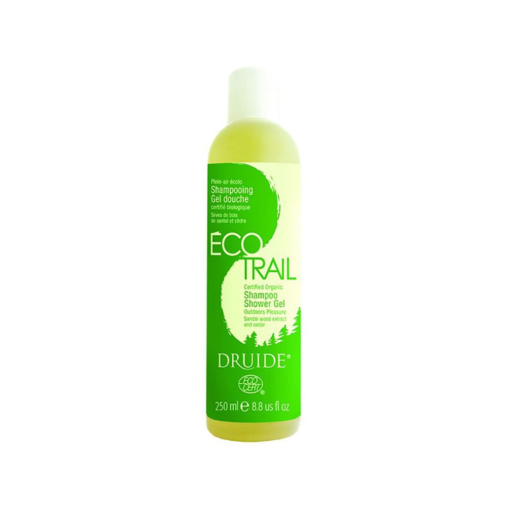 Shampoing et gel douche biologique Druide EcoTrail 250 ml