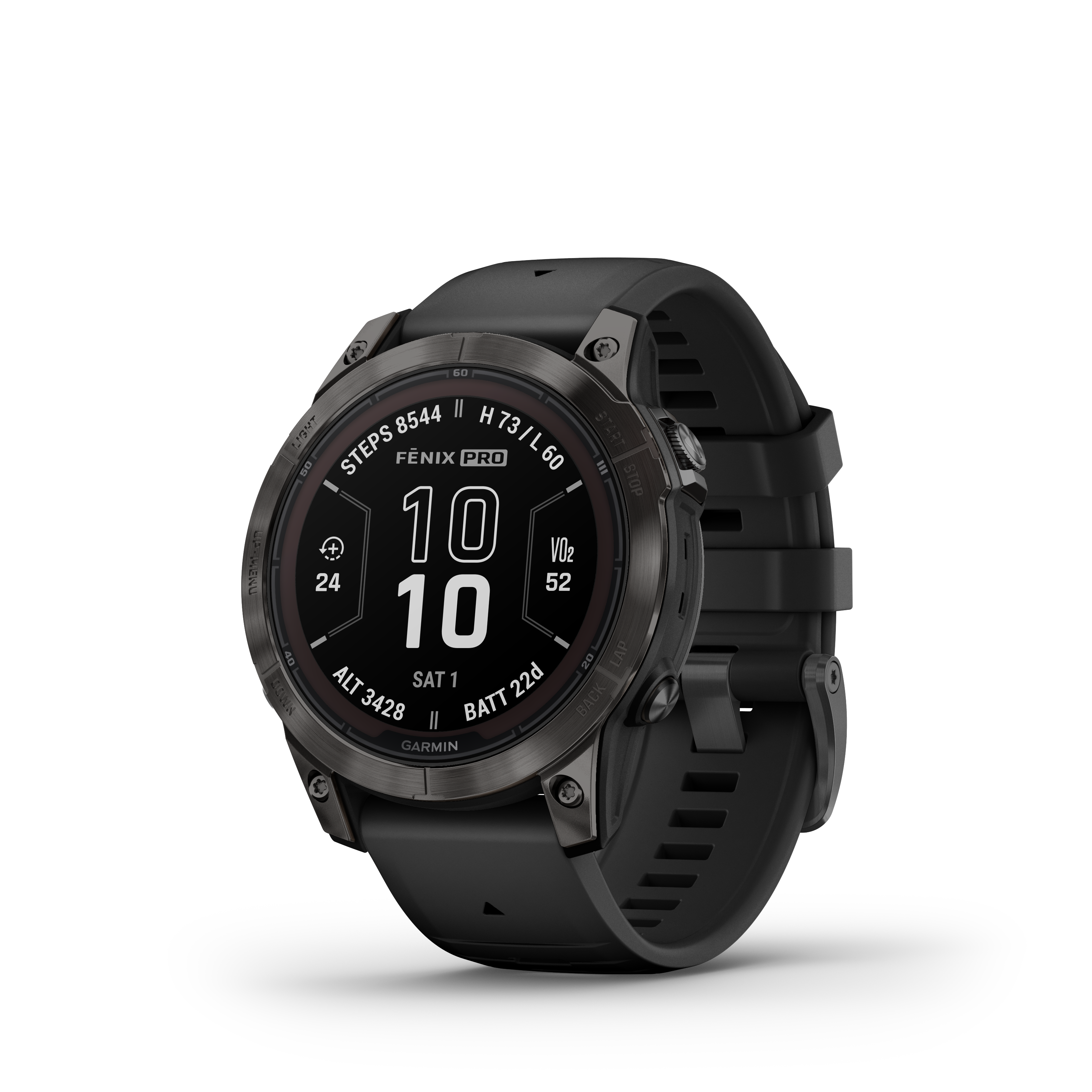 Garmin Fenix 7 Pro Sapphire Solar Training Watch – Carbon Gray