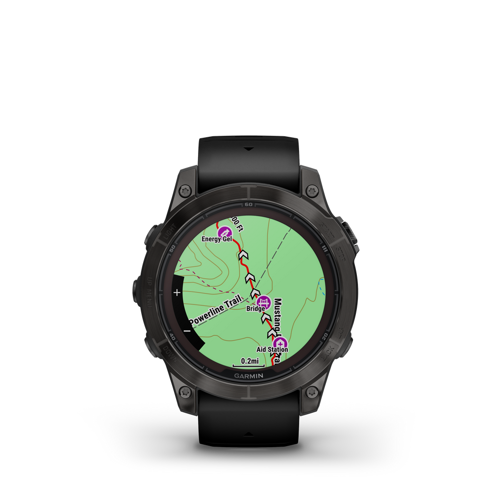Garmin Fenix 7 Pro Sapphire Solar Training Watch – Carbon Gray