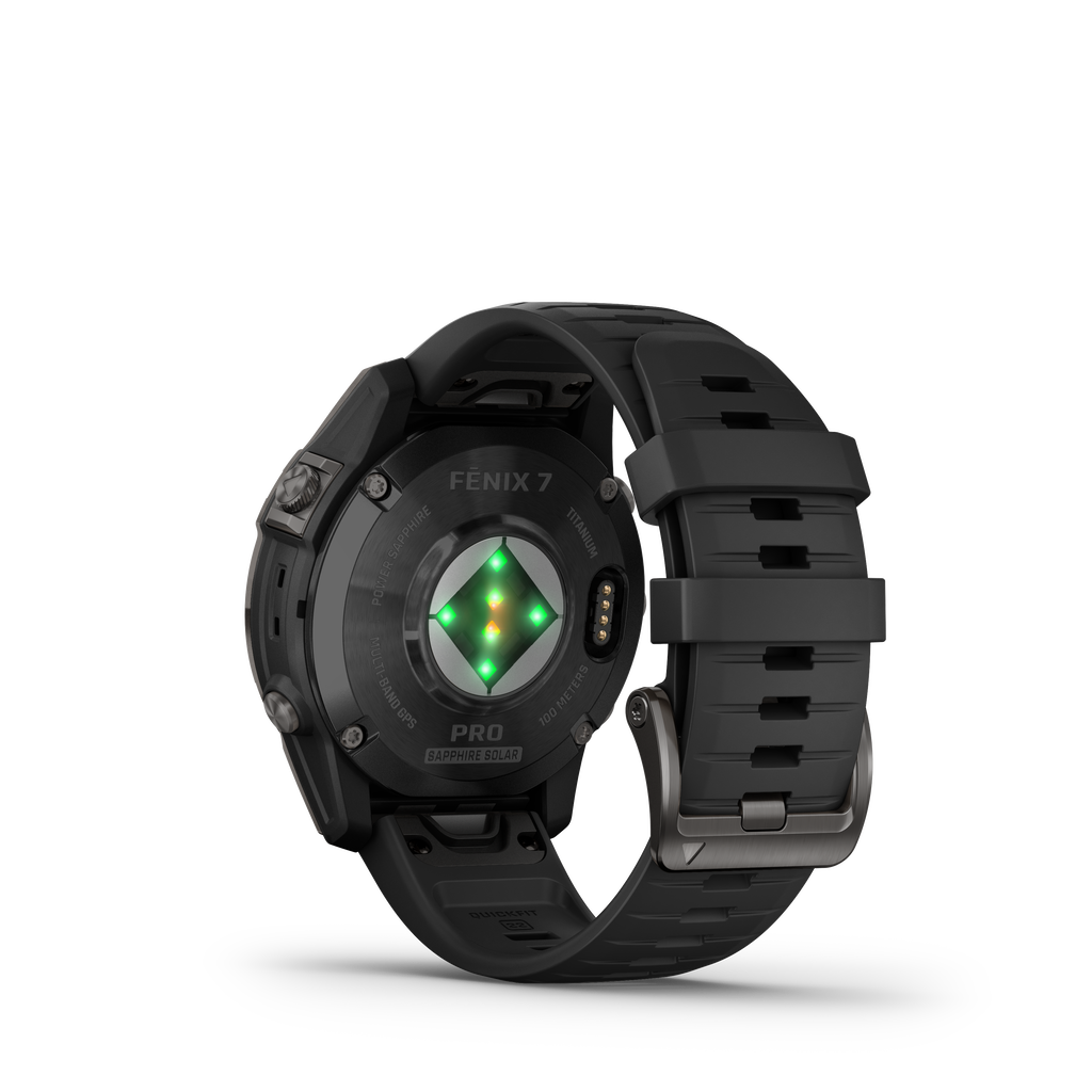 Garmin Fenix 7 Pro Sapphire Solar Training Watch – Carbon Gray