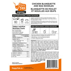 Chicken Blanquette and Egg Noodles - Happy Yak Freeze-Dried Meals