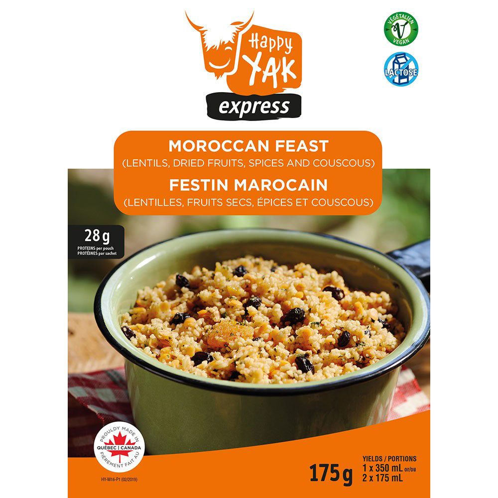 Moroccan Feast - Happy Yak Freeze-Dried Meals