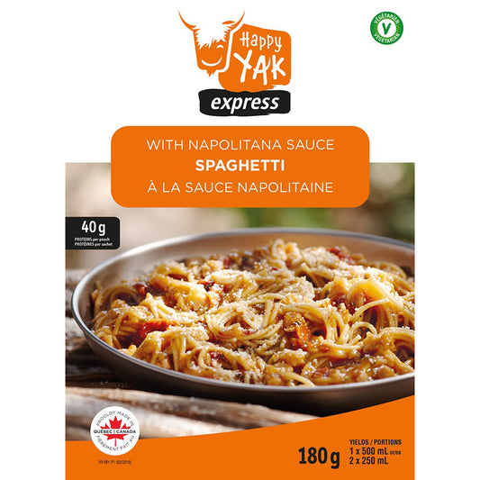 Napolitana Spaghetti - Happy Yak Freeze-Dried Meals