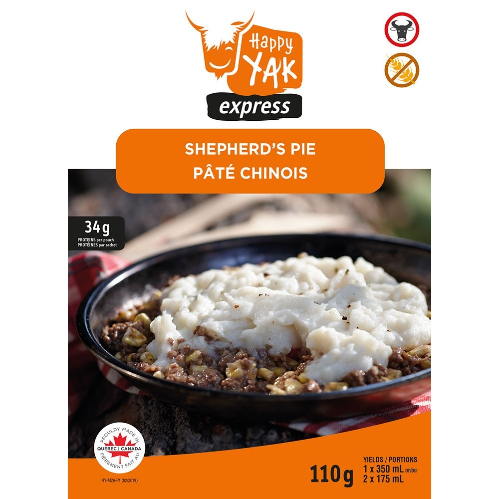 Shepherd's Pie - Happy Yak Freeze-Dried Meals
