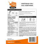 Chili végétarien - Mets lyophilisés Happy Yak