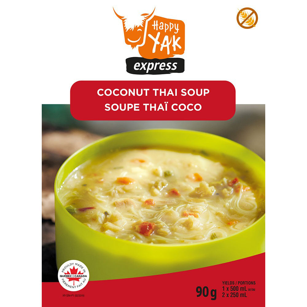 Coconut Thai Soup - Happy Yak freeze-dried meals