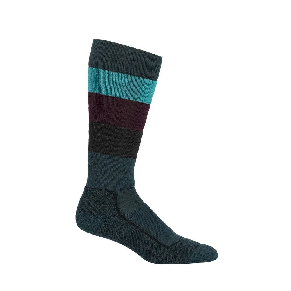 Bas Icebreaker Ski+ Wide Stripe (femmes)