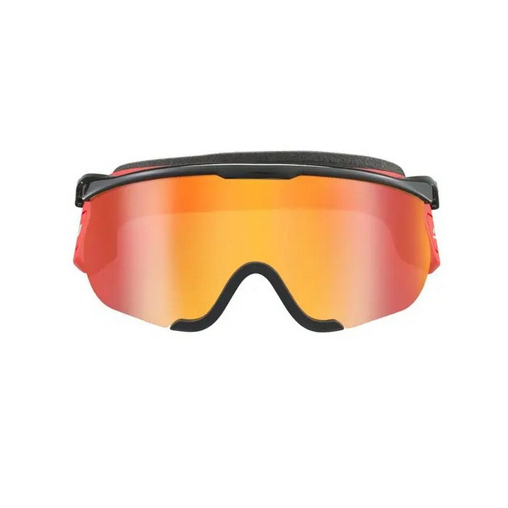 Lunettes de ski de fond Julbo Sniper Evo M avec lentille Spectron 2 - Noir/Rouge