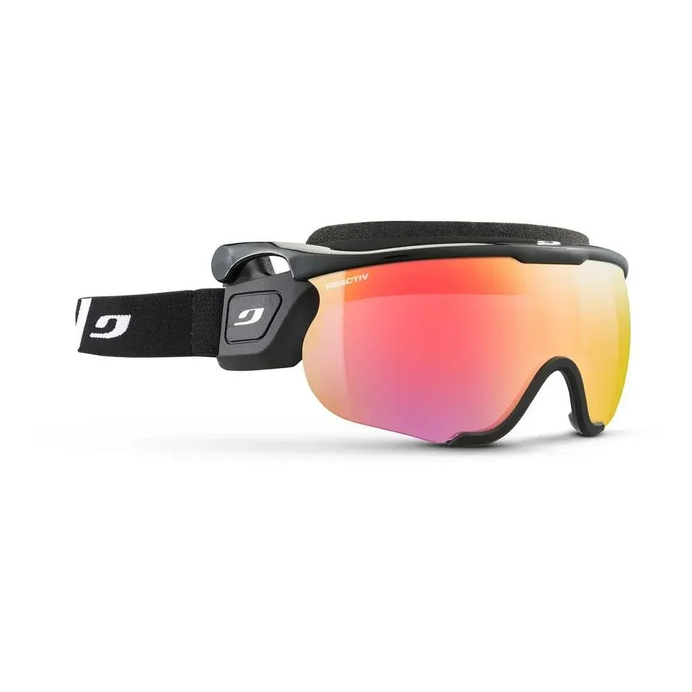 Julbo Sniper Evo M Cross-Country Ski Goggles w/ Reactiv Lens - Black/Black