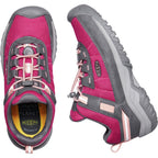 Keen Juniors' Targhee Sport Shoes - Pink Peacock/Peach Pearl