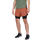 Short 2 en 1 New Balance Q Speed 5 po (hommes)