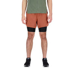 Short 2 en 1 New Balance Q Speed 5 po (hommes)