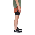 Short 2 en 1 New Balance Q Speed 5 po (hommes)