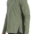 New Balance M's Q Speed Jacquard Long Sleeve T-Shirt
