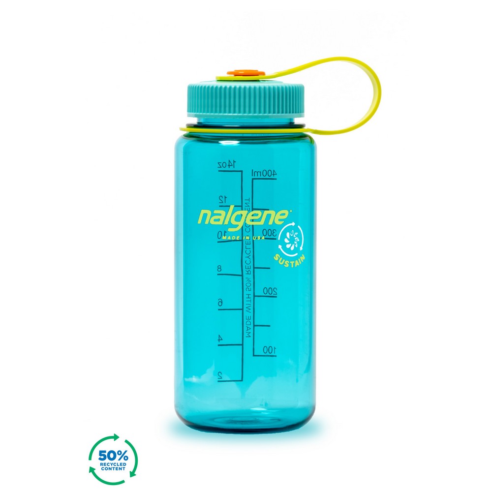 Nalgene Sustain Wide Mouth Bottle 500 ml – Cerulean