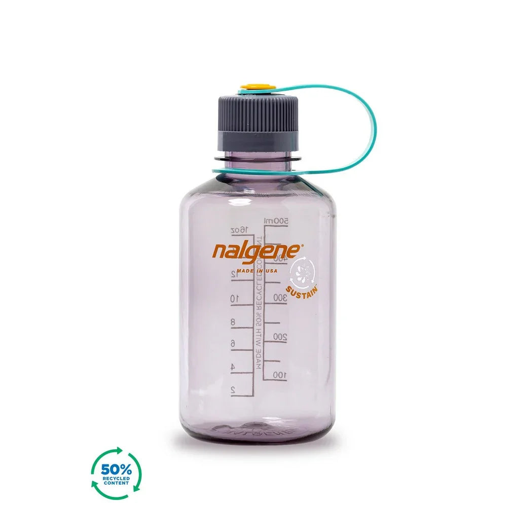 Bouteille Nalgene Sustain à petit goulot 500 ml – Aubergine