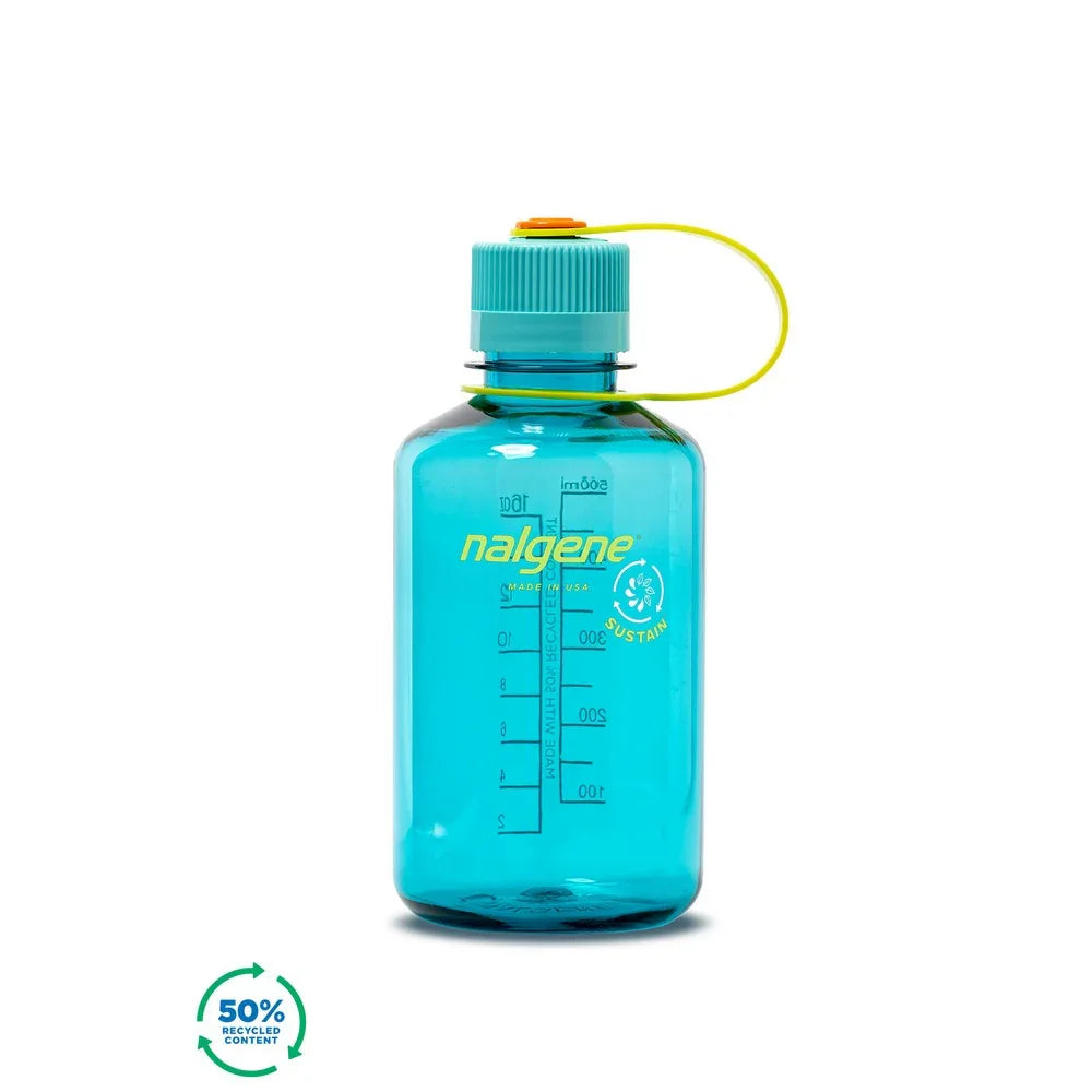 Bouteille Nalgene Sustain à petit goulot 500 ml - Cerulean