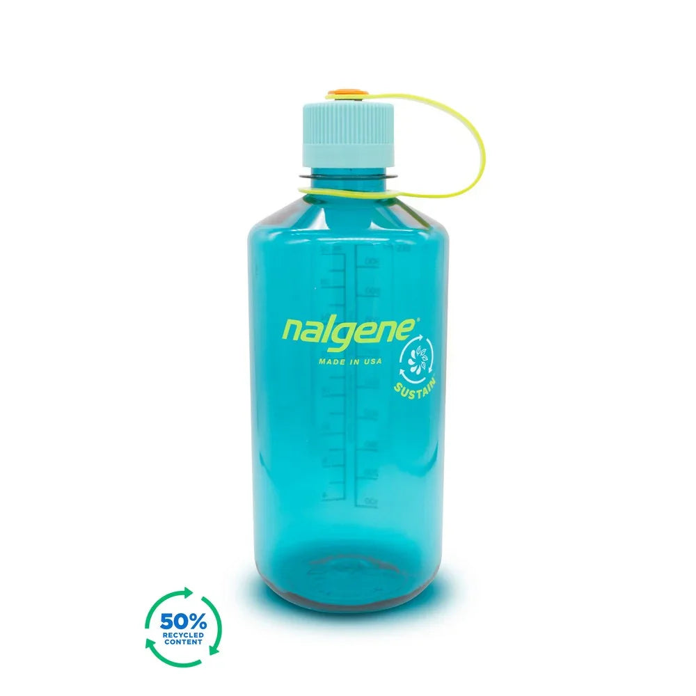Bouteille Nalgene Sustain à petit goulot 950 ml – Cerulean